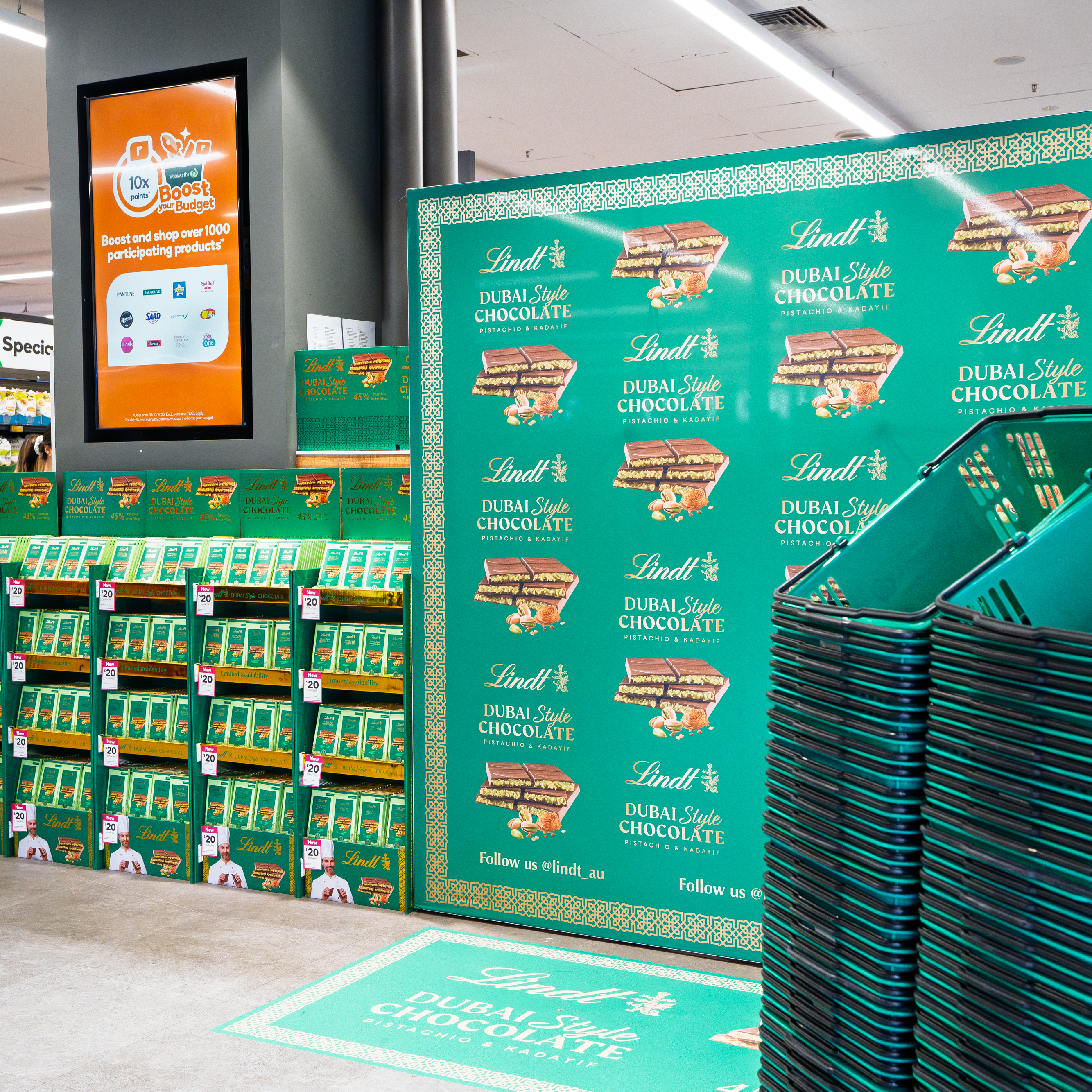 Lindt Dubai-style Chocolate Retail Media