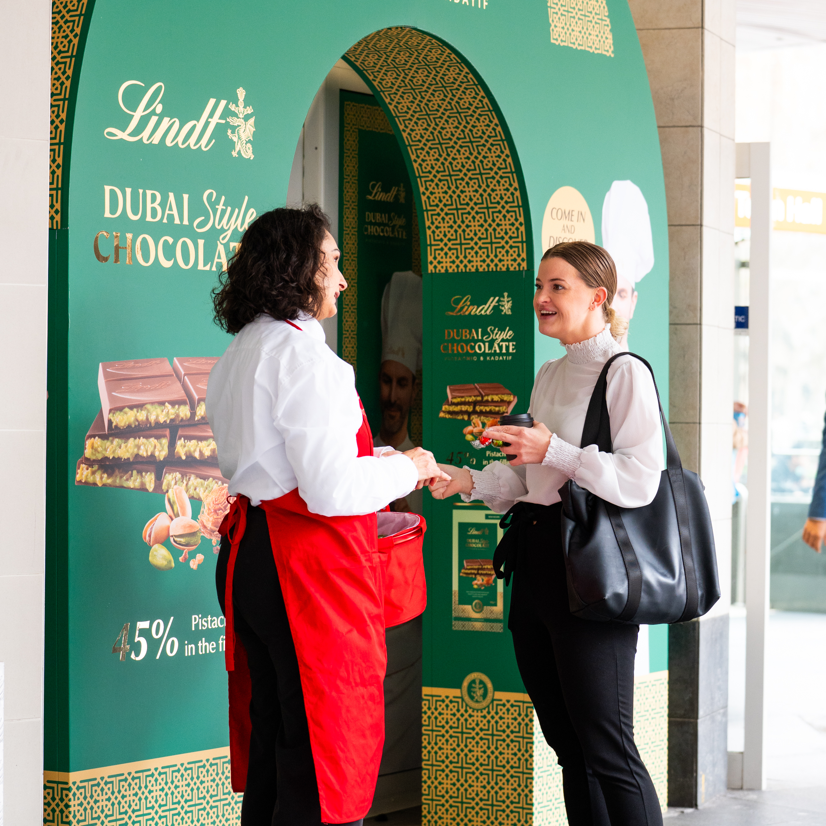 Lindt Dubai-style Chocolate Retail Media
