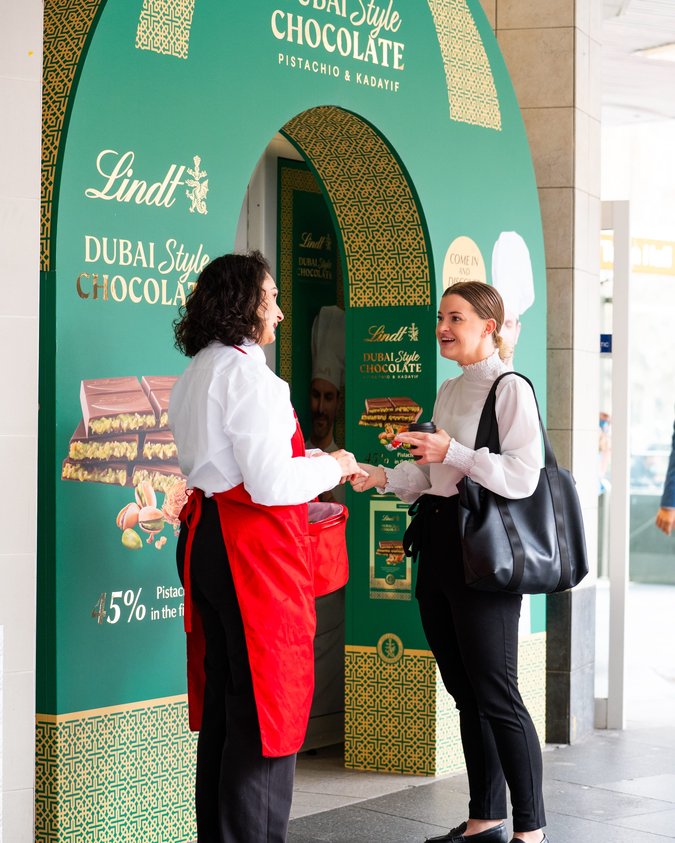 Lindt Dubai-style Chocolate Retail Media