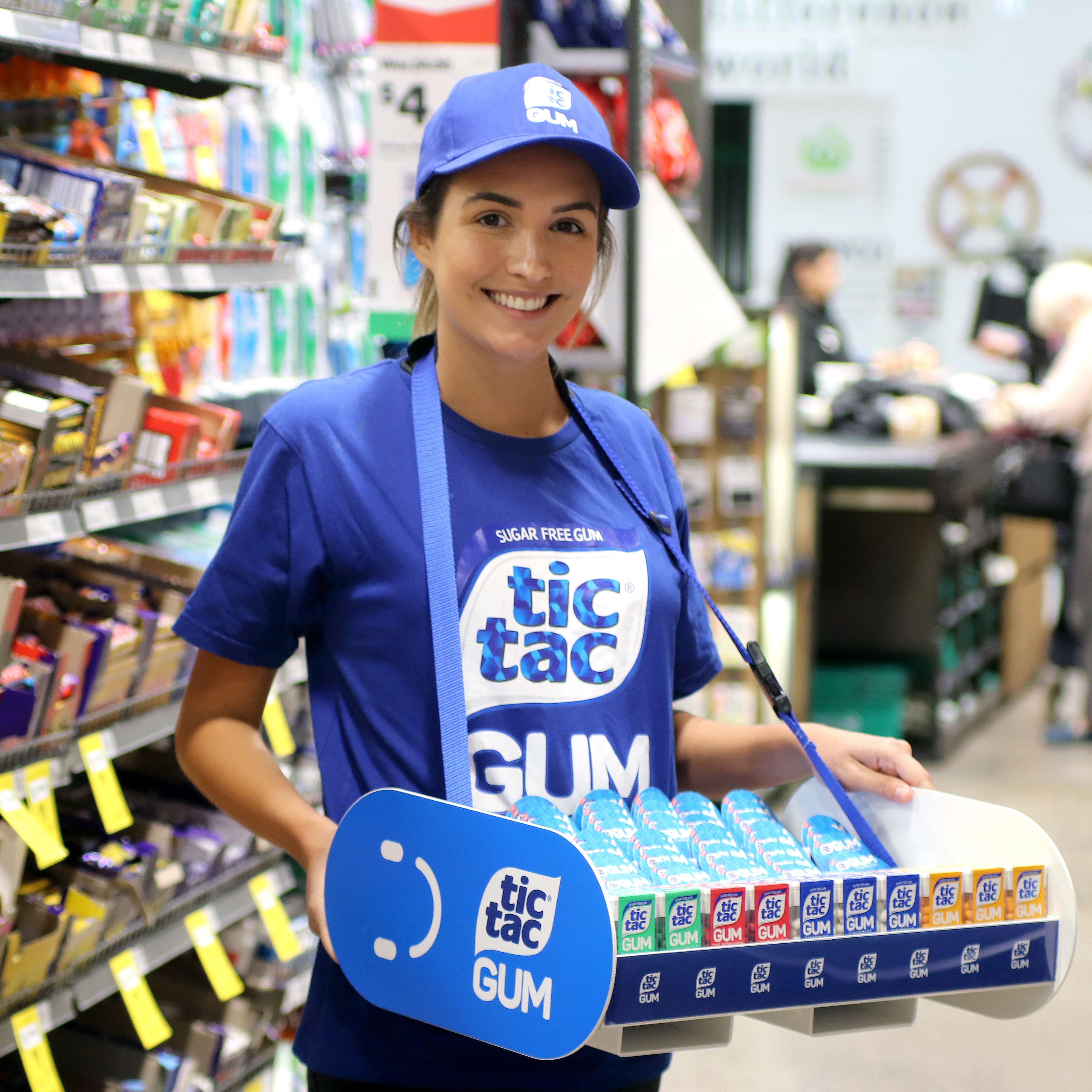 Tic Tac Gum Sampling